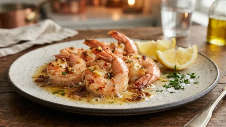 10-Minute Garlic Butter Air Fryer Shrimp